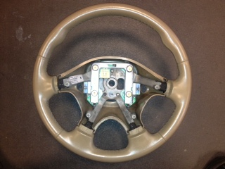 Steering wheel >2002 Sable leather